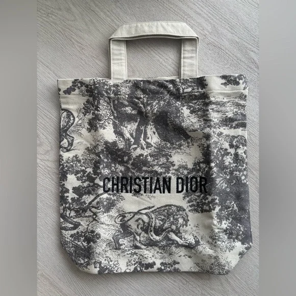 Dior Beauty Canvas Shopper Tote - Picture 4 of 7